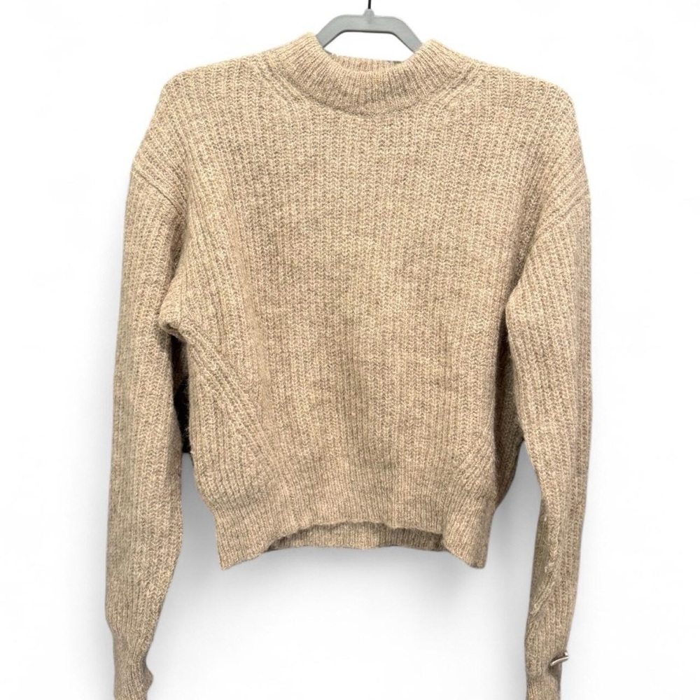 Reformation Cozy Tan Sweater